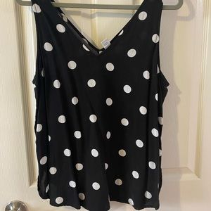 Old Navy polka dot tank